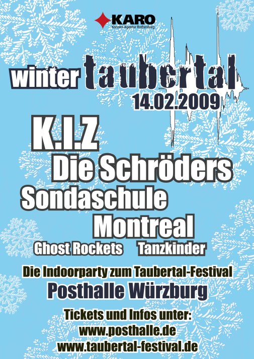 Plakat Winter-Taubertal 2009
