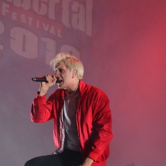 Taubertal-Festival 2018 (SA) - Hauptbühne - Kraftklub  D71 2206