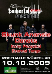 Plakat Taubertal Rocknacht 2009
